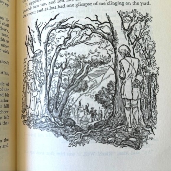 VINTAGE Kidnapped by Robert Louis Stevenson - 1949 Edition - Classic Books - Picture 11 of 16